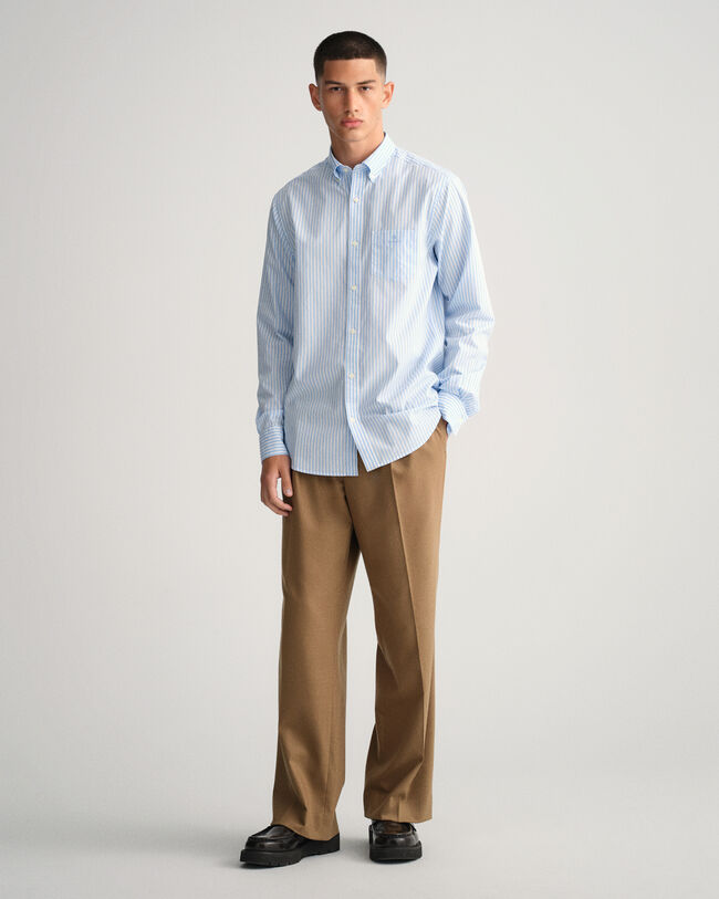 Camisa Regular Fit de velarte a rayas