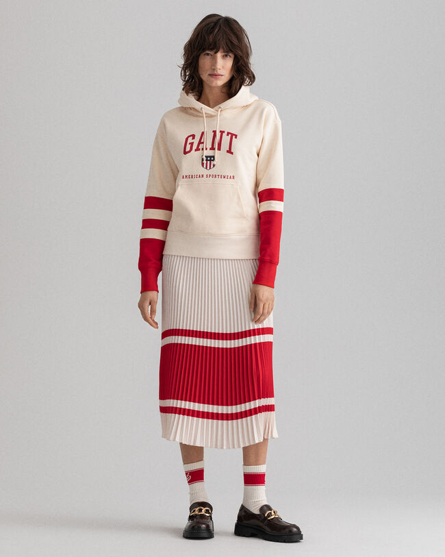 Sudadera Retro Shield con capucha