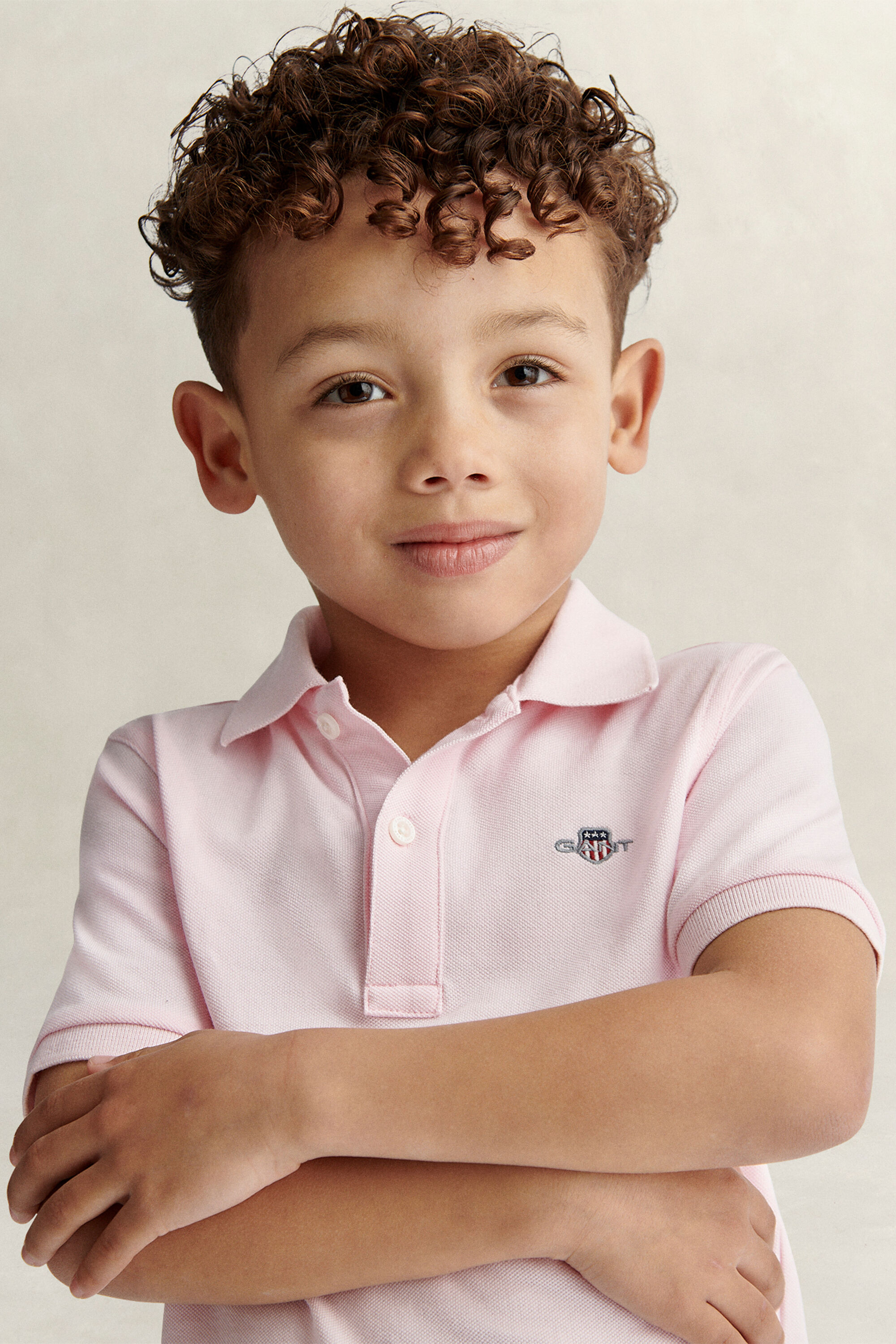 Polo de piqué Shield Kids