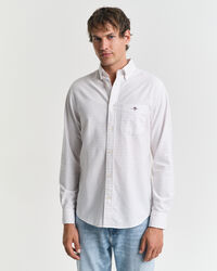 Camisa Oxford cl&aacute;sica Regular Fit a cuadros Tattersall