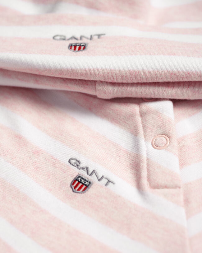 Camiseta y gorro de rayas Baby