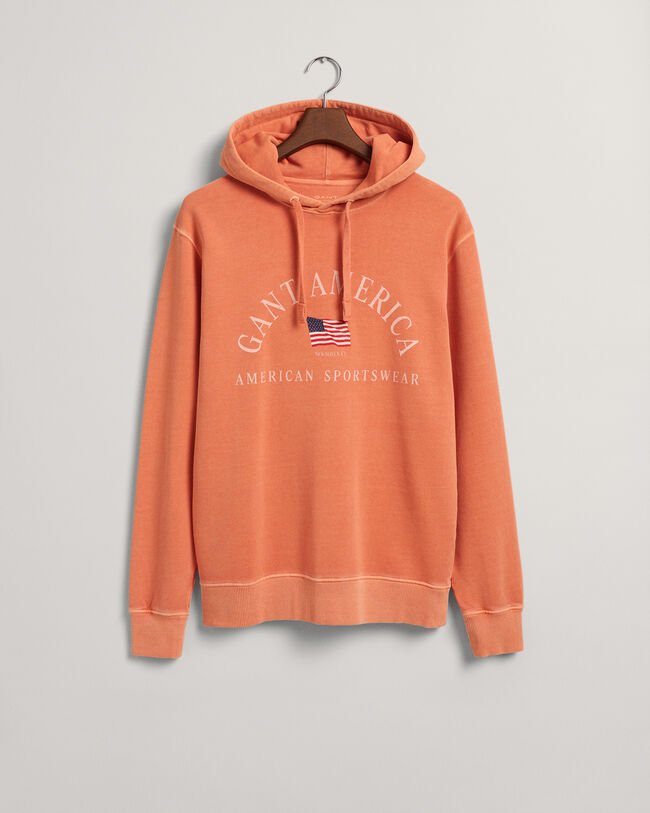 Sudadera con capucha GANT USA Sunfaded
