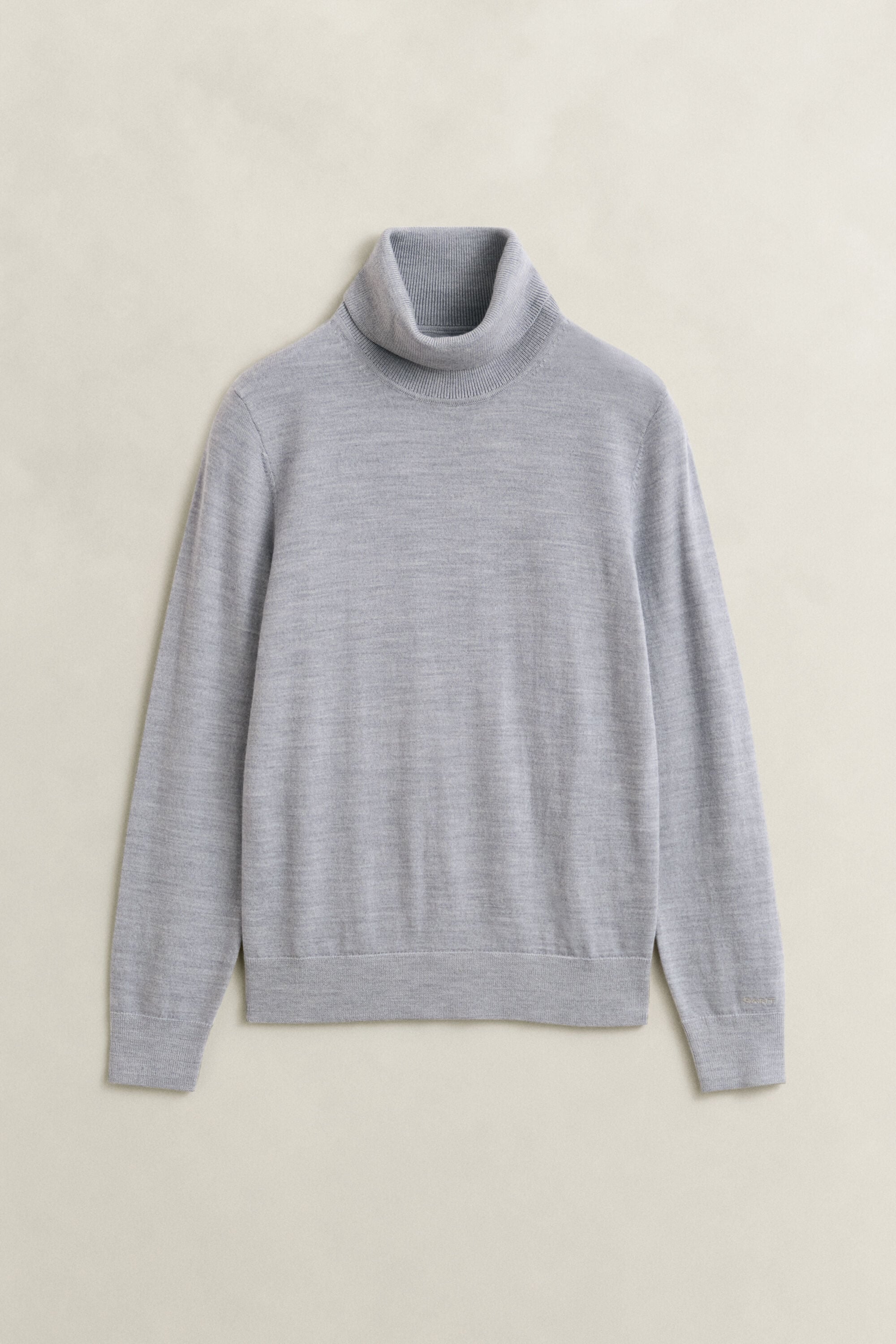 Jersey con cuello de cisne de lana merino extrafina
