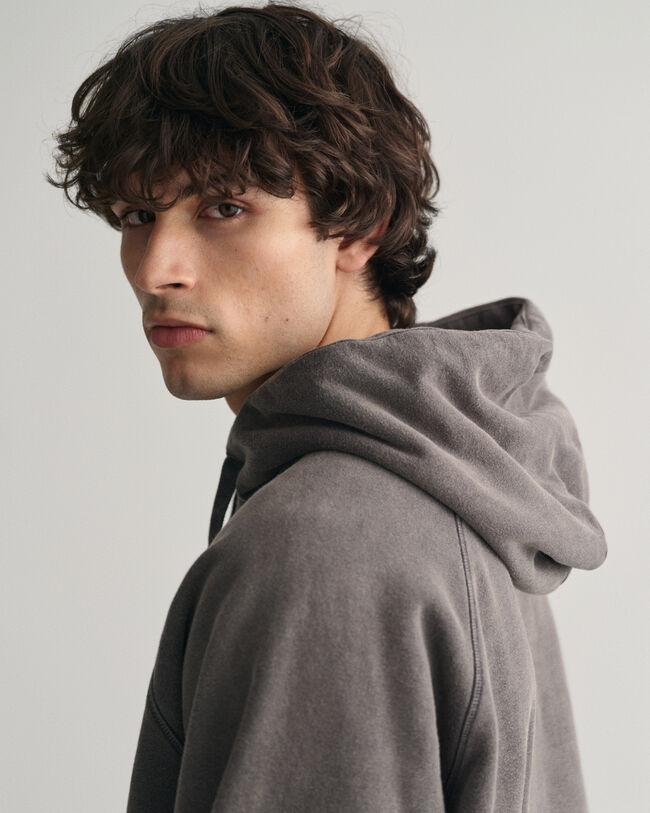 Sudadera con capucha y lavado vintage