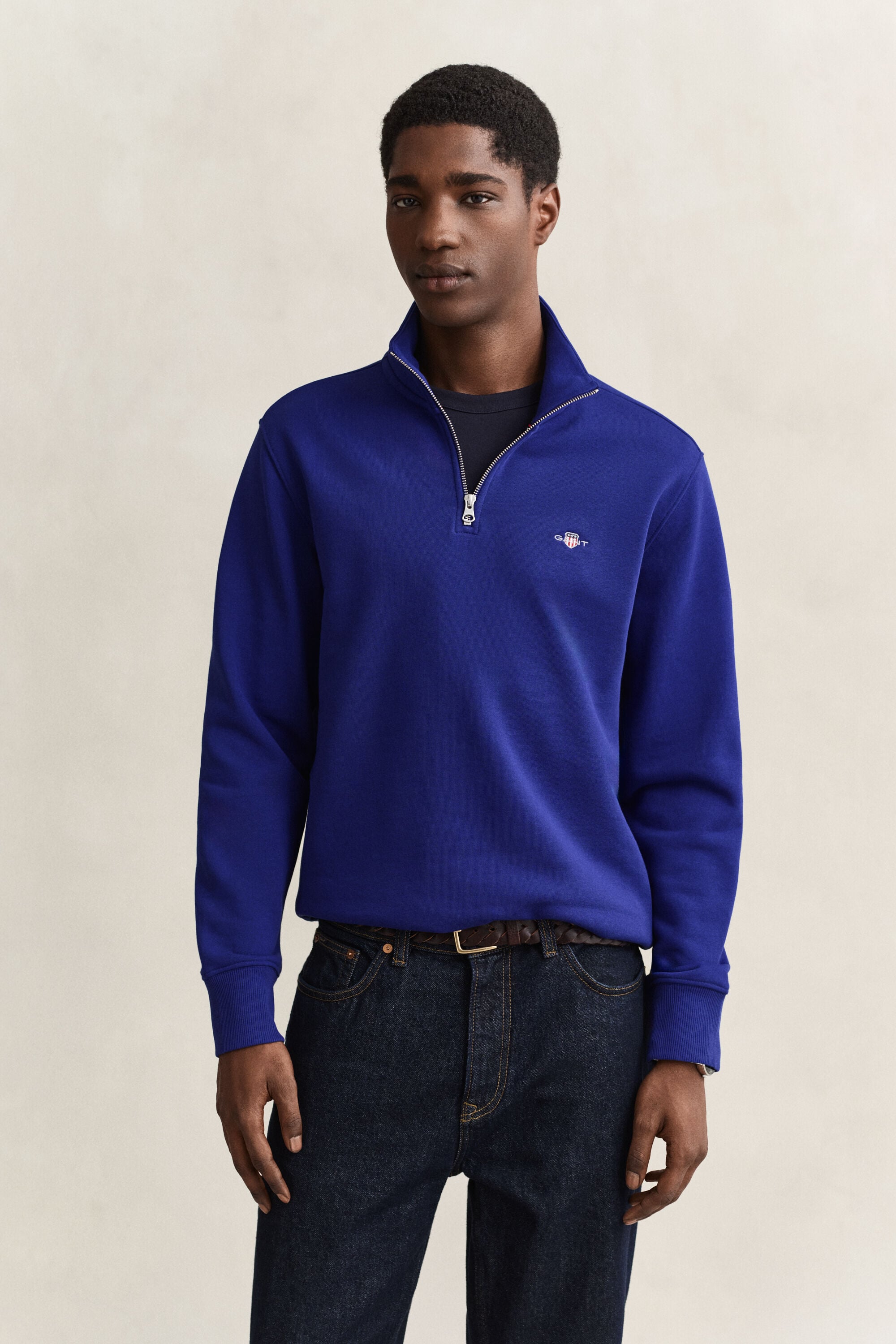 Sudadera Shield con media cremallera