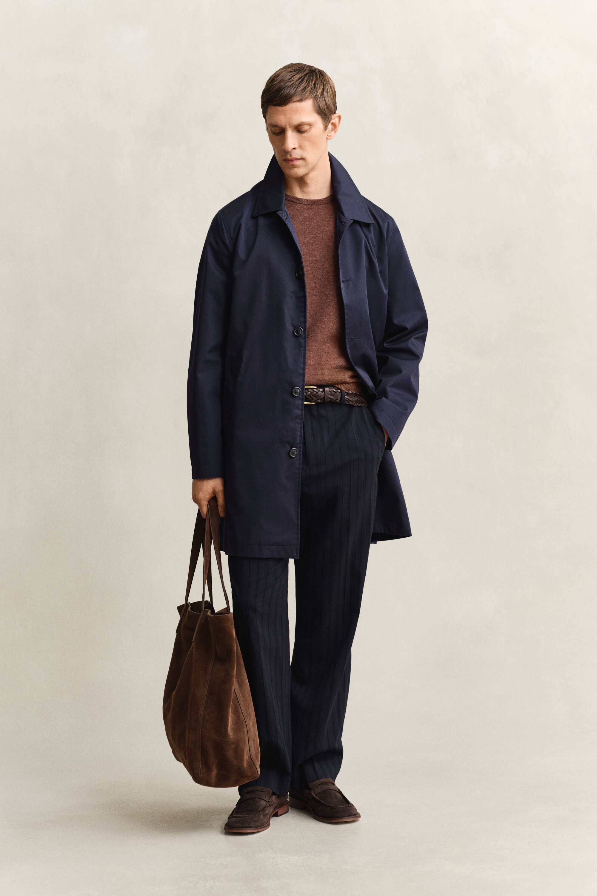 Gabán en mezcla de algodón