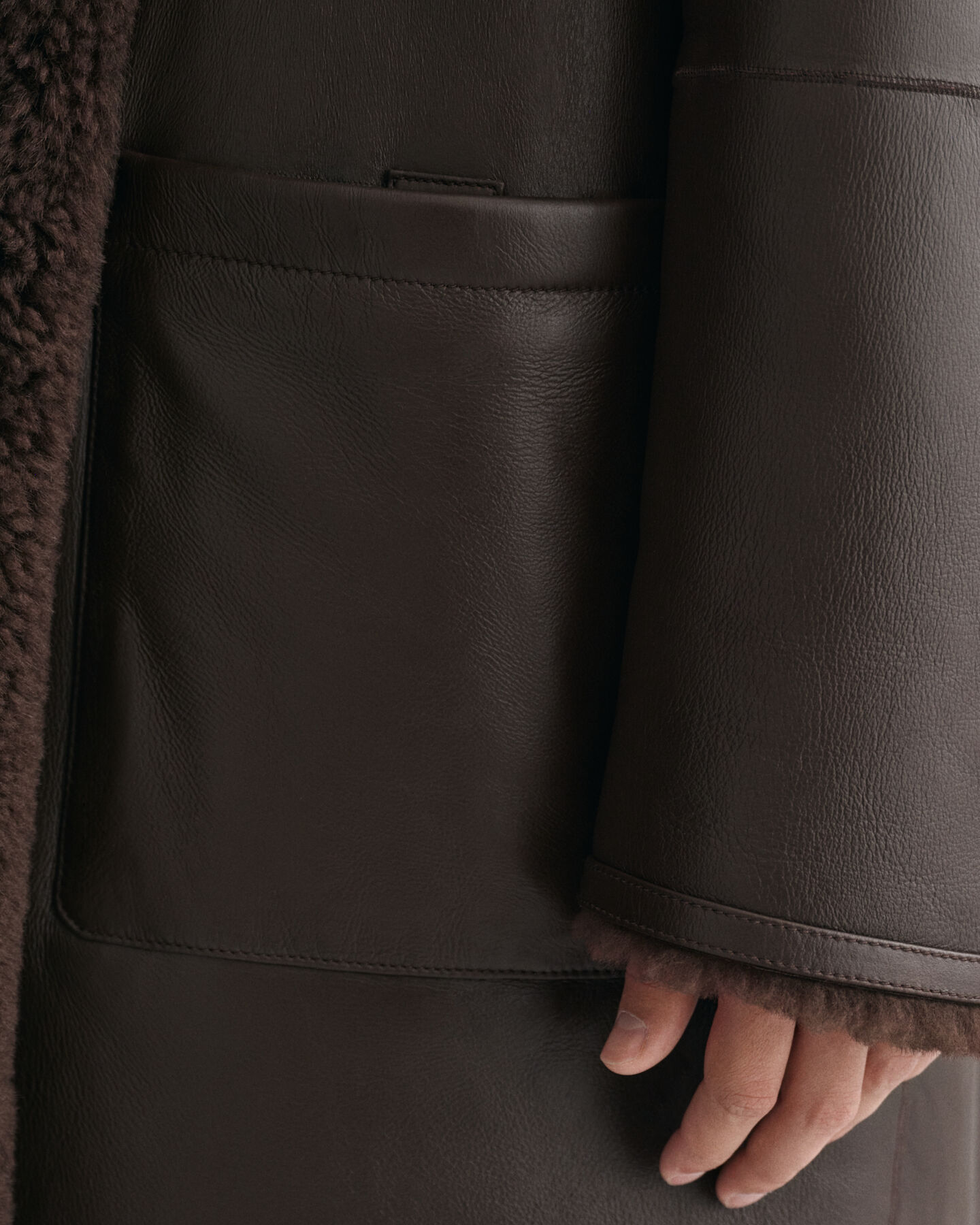 Abrigo de borreguito