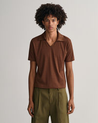 Polo de piqu&eacute; de inspiraci&oacute;n setentera