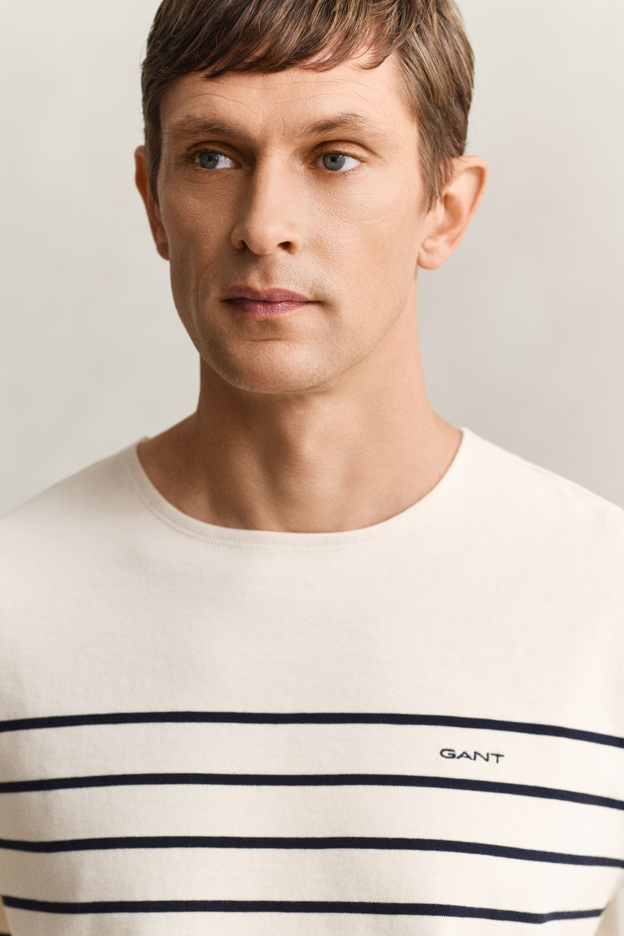 Camiseta de rayas superpuestas