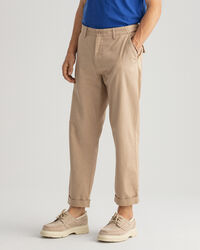 Pantalones chinos Tapered de algod&oacute;n