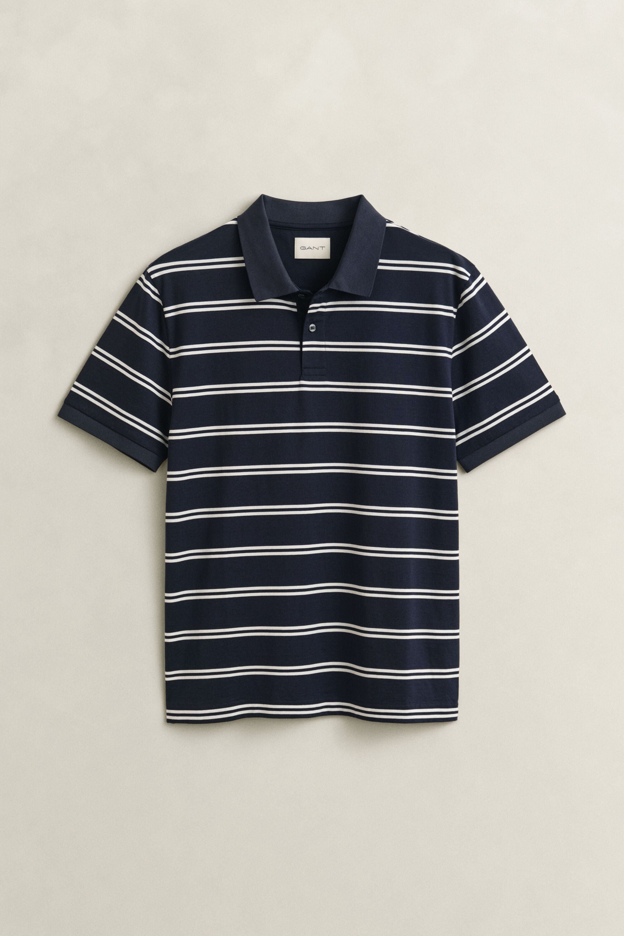 Polo de algodón pima a rayas