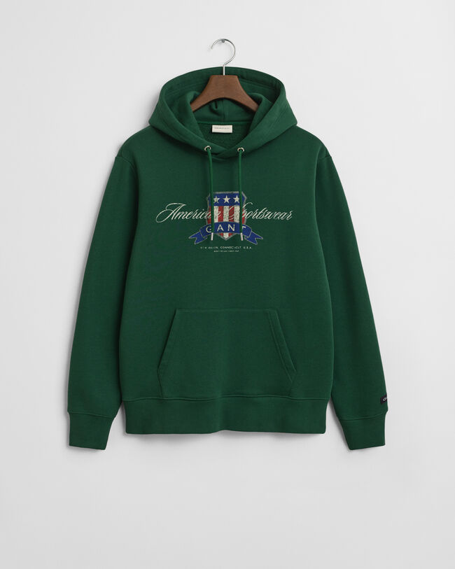 Sudadera con capucha Crest Graphic