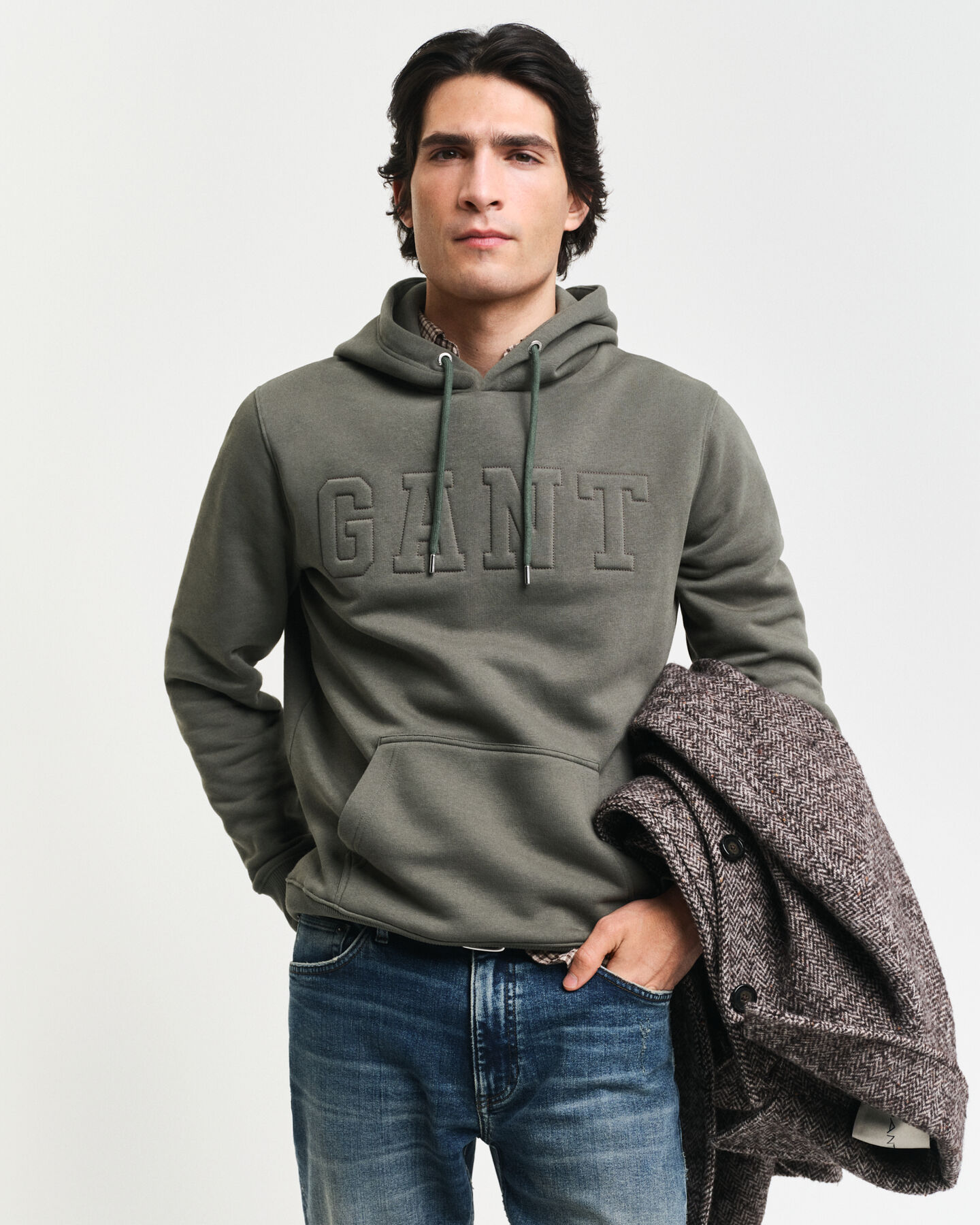 Sudadera con capucha Embossed