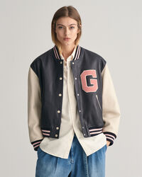 GANT Varsity Jacket de piel