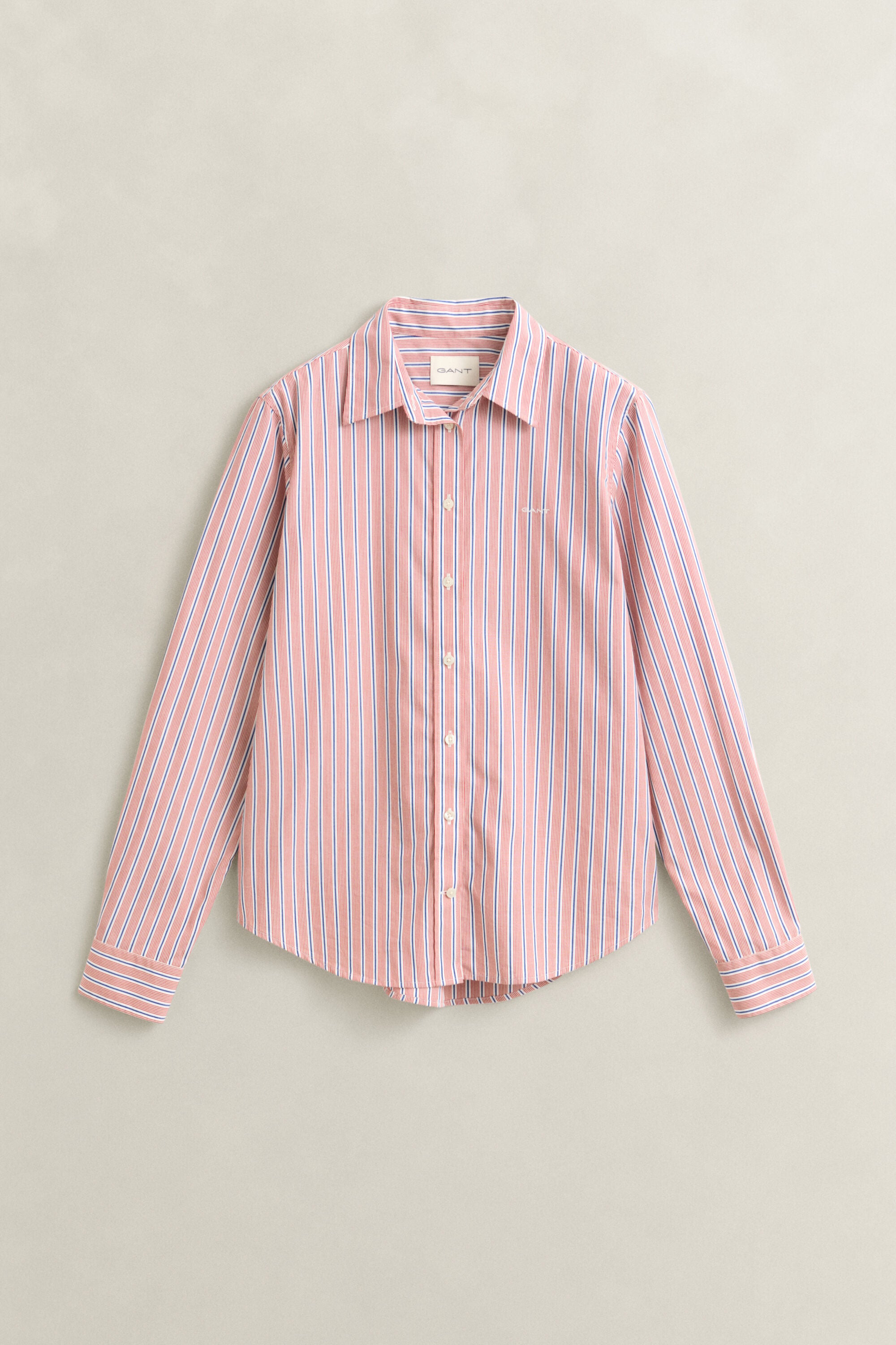 Camisa Regular Fit clásica de popelina a rayas
