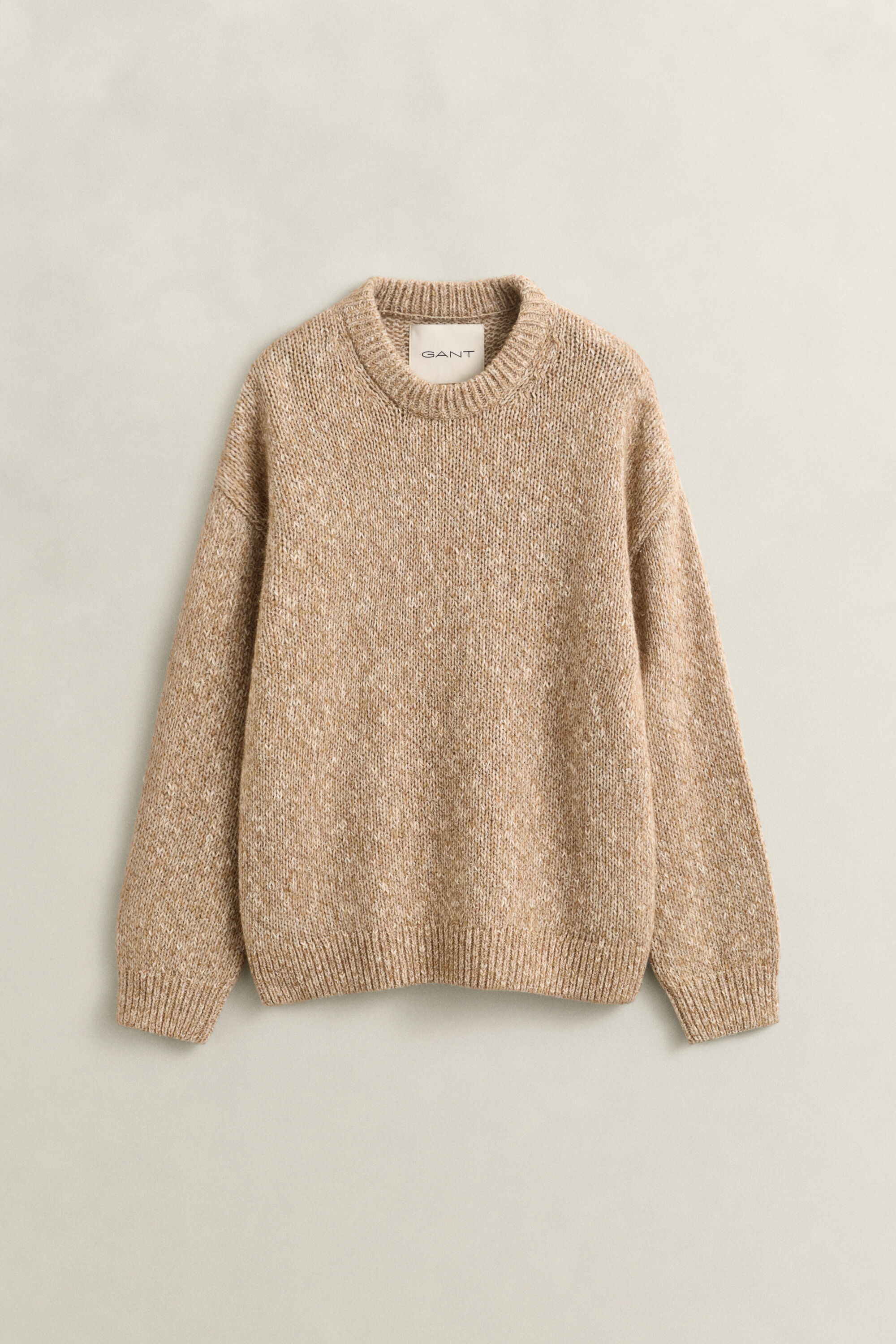 Jersey en mezcla de lana mouliné