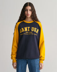 Sudadera GANT USA de cuello redondo