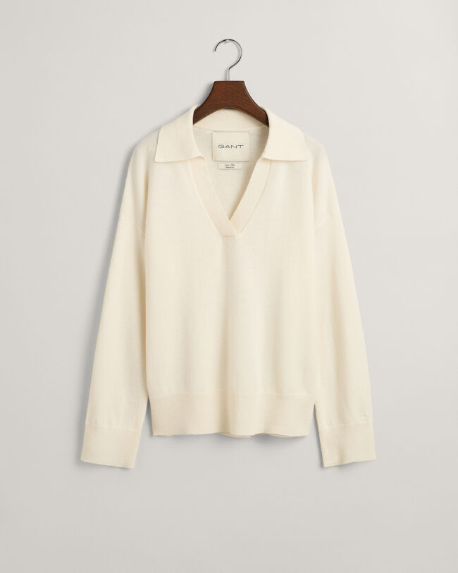 Rugger de lana de oveja muy fina