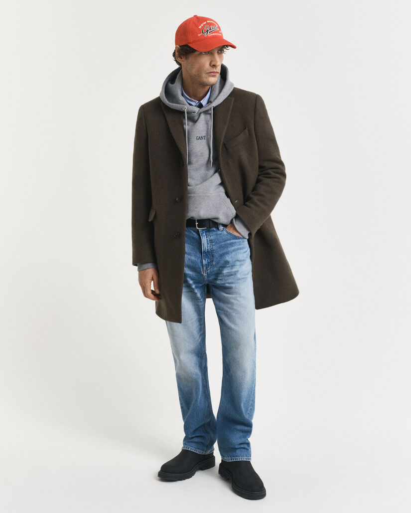 Sudadera con capucha y diseño de pequeñas dimensiones