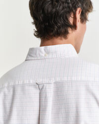 Camisa Oxford cl&aacute;sica Regular Fit a cuadros Tattersall