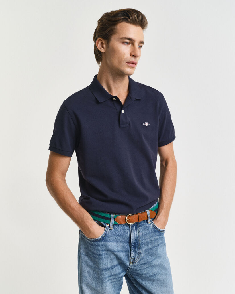 Polo de piqué Slim Fit Shield