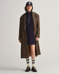 Vestido deportivo con media cremallera