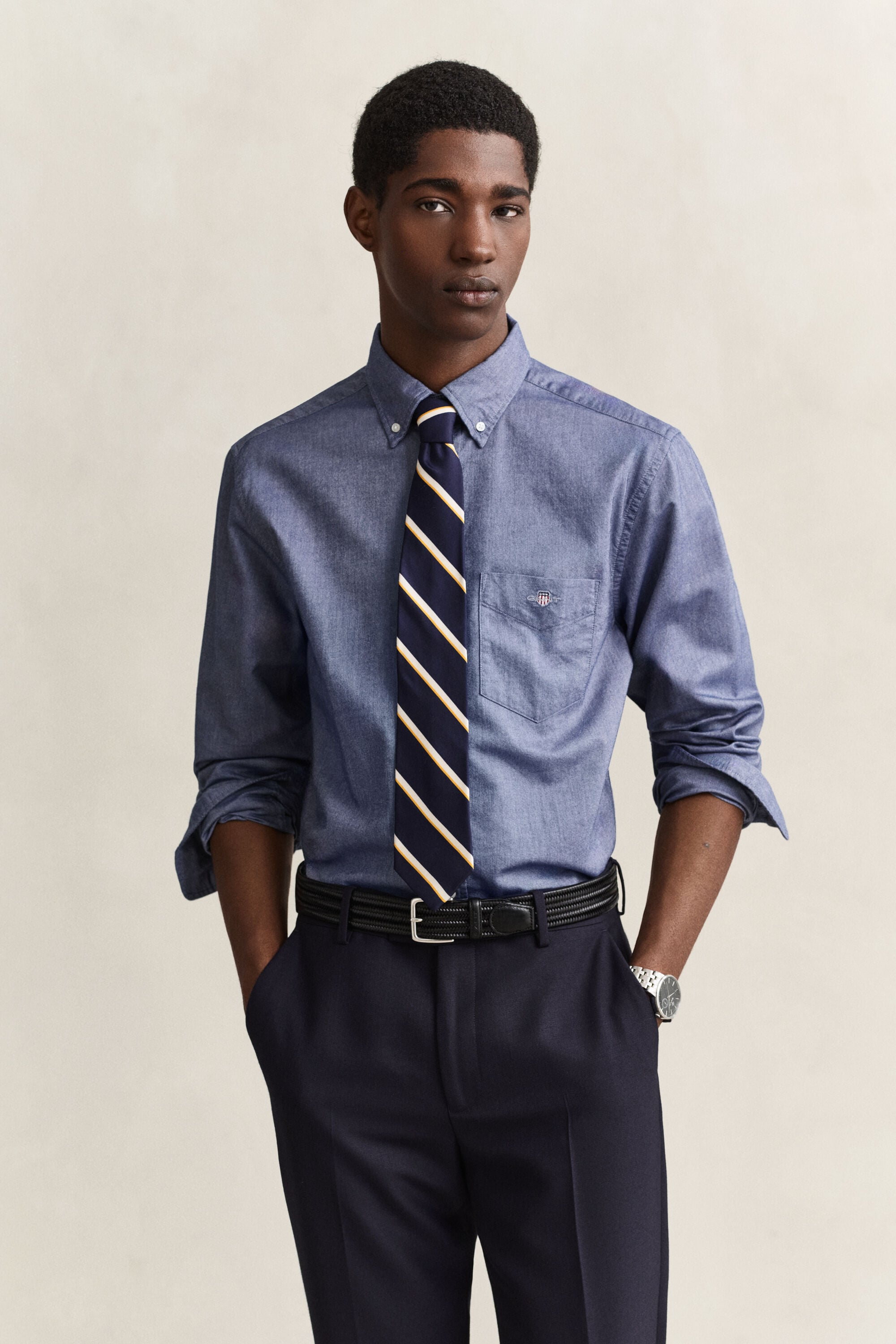 Camisa Oxford Regular Fit clásica