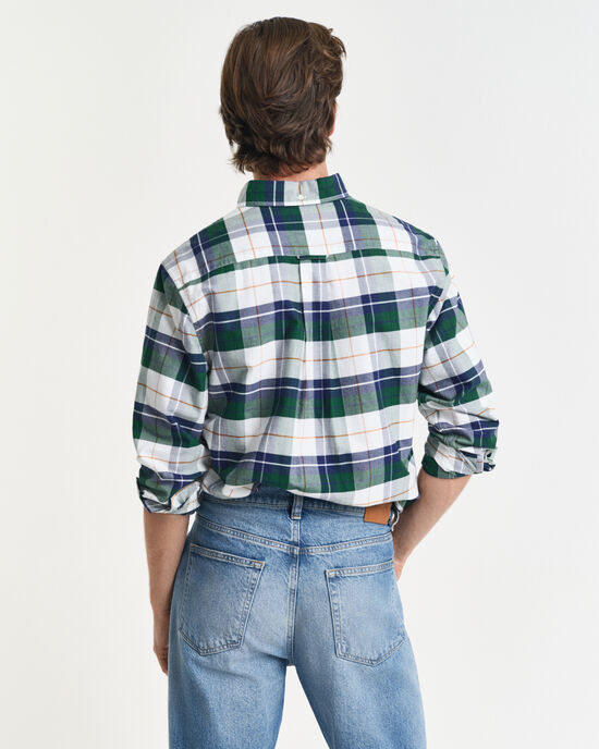 Camisa Oxford cl&aacute;sica Regular Fit a cuadros