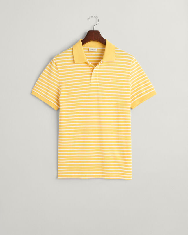 Polo de piqu&eacute; a rayas