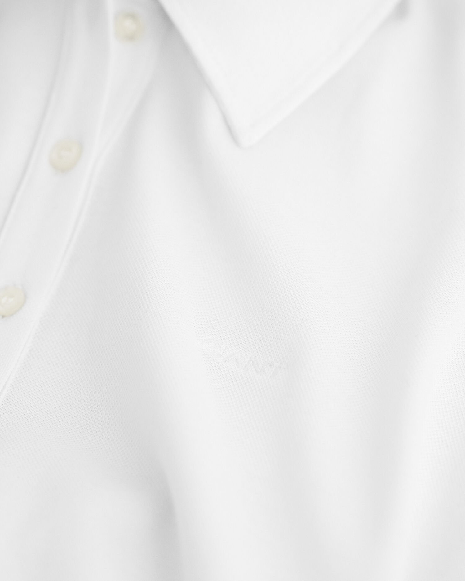 Vestido tipo polo de piqué