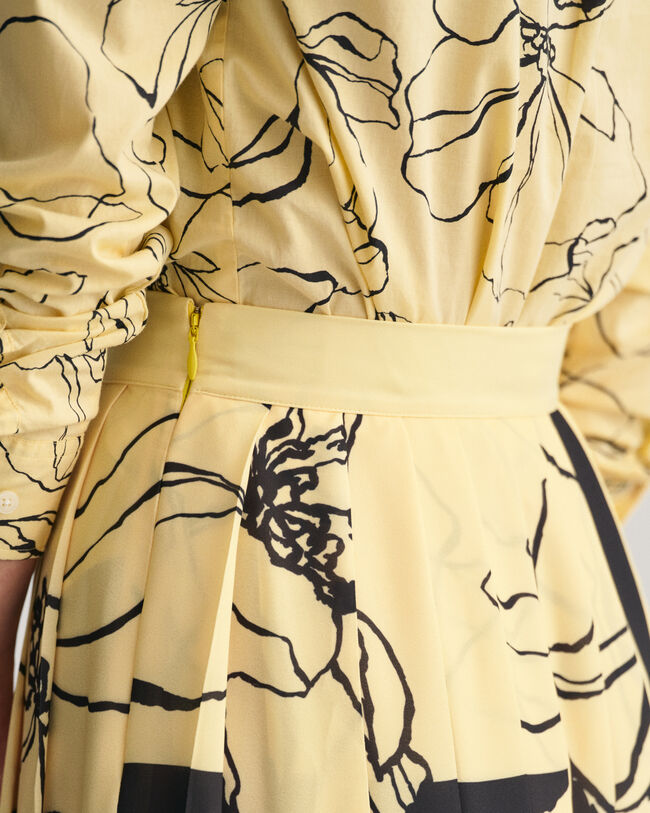 Falda plisada Line Drawing