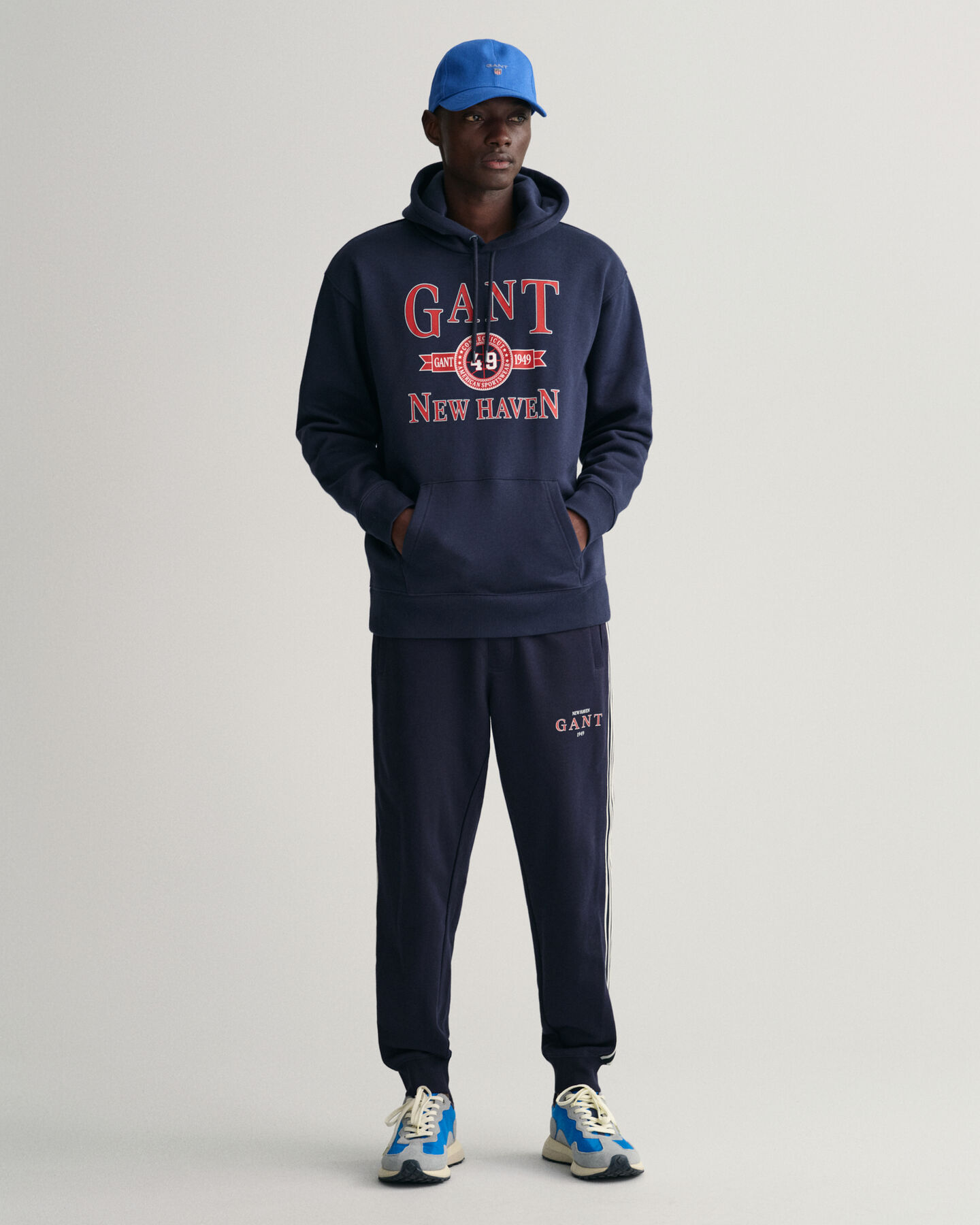 Sudadera con capucha Retro Crest