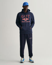 Sudadera con capucha Retro Crest