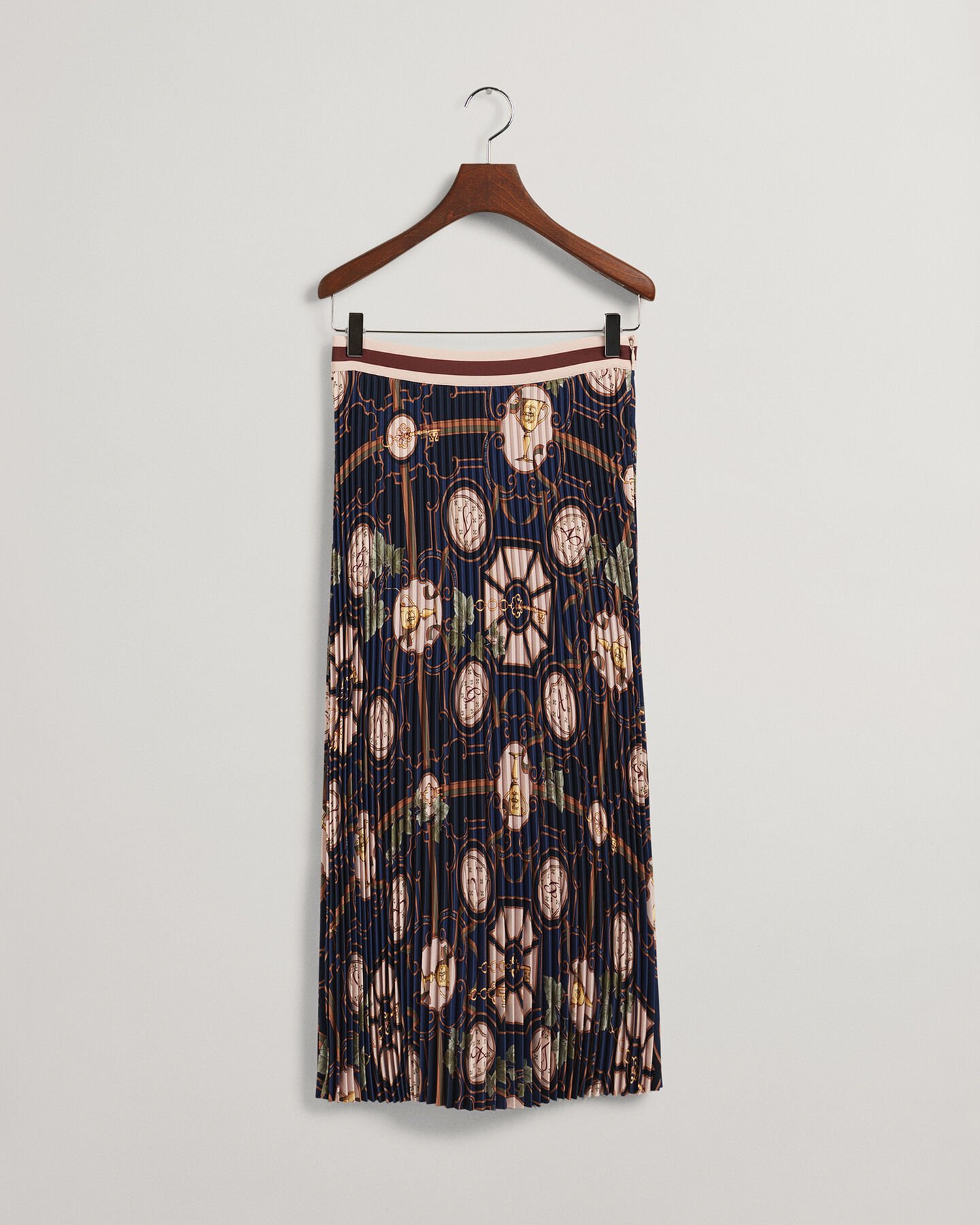 Falda plisada American Luxe