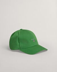 Gorra de sarga de algodón de perfil alto