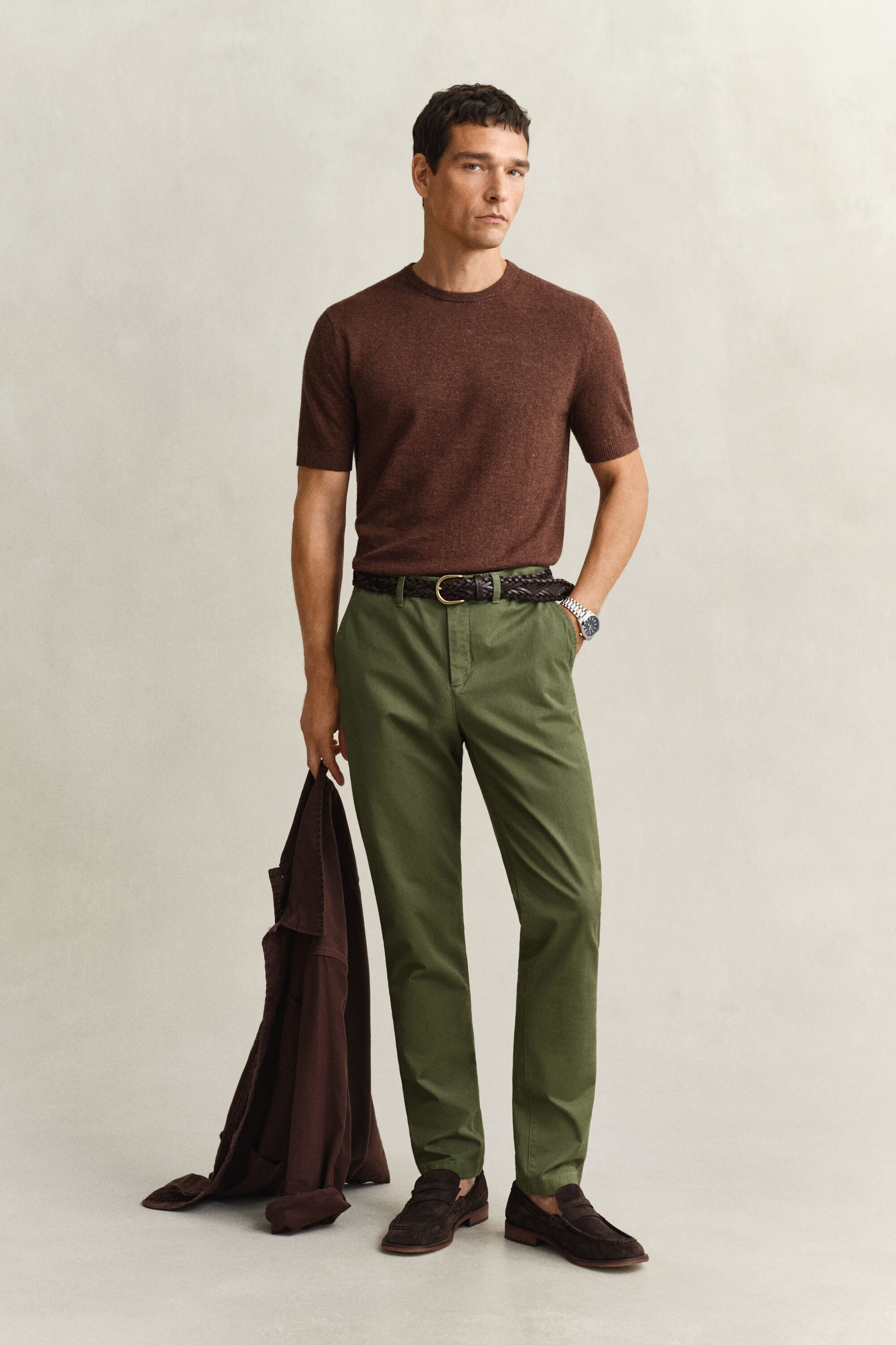 Pantalones chinos Slim Fit clásicos