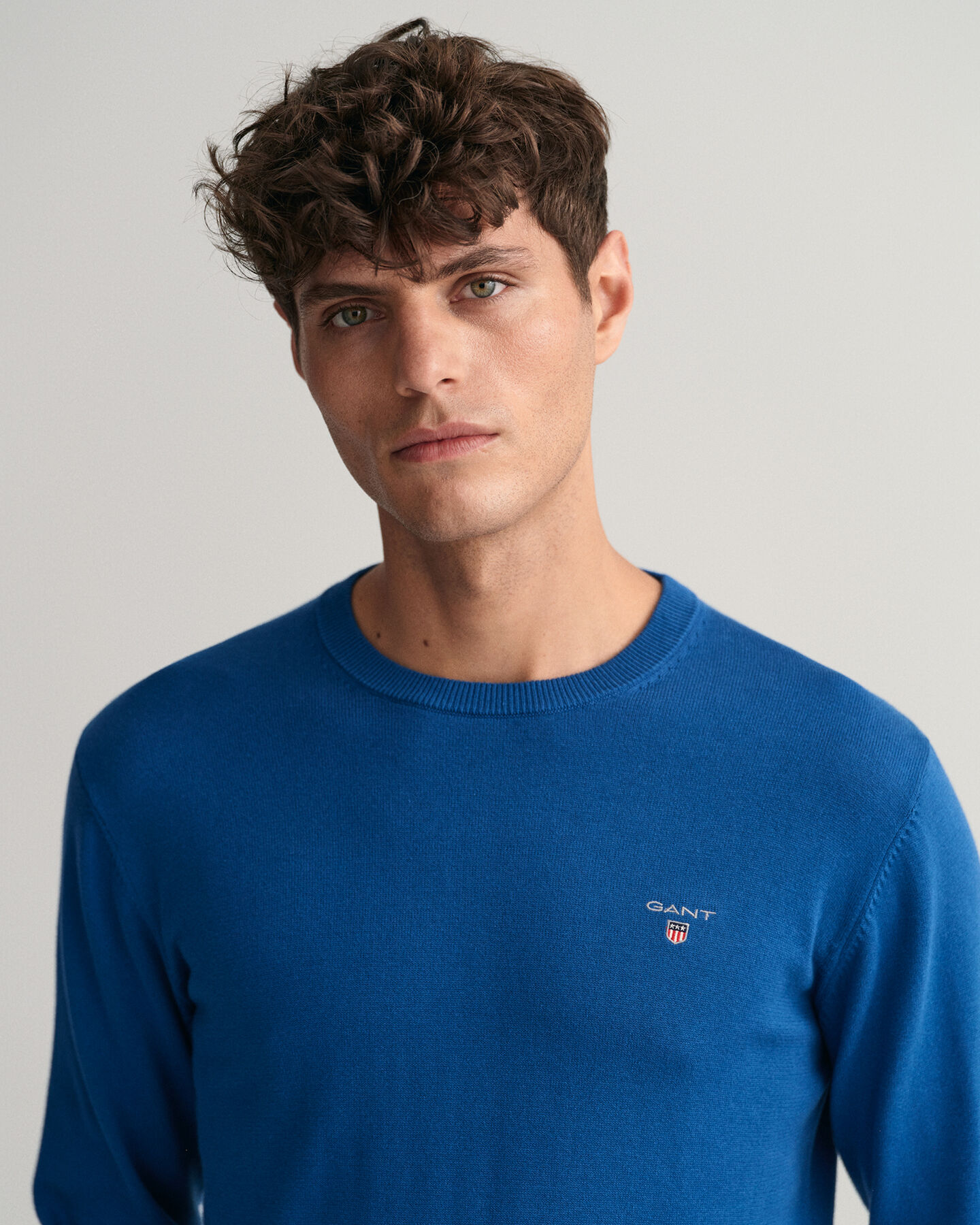 Jersey de cuello redondo de algod&oacute;n Classic