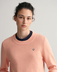 Jersey de cuello redondo en algod&oacute;n Icon G