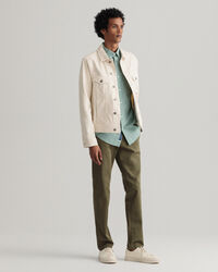 Pantalones chinos Slim Fit de sarga Hallden