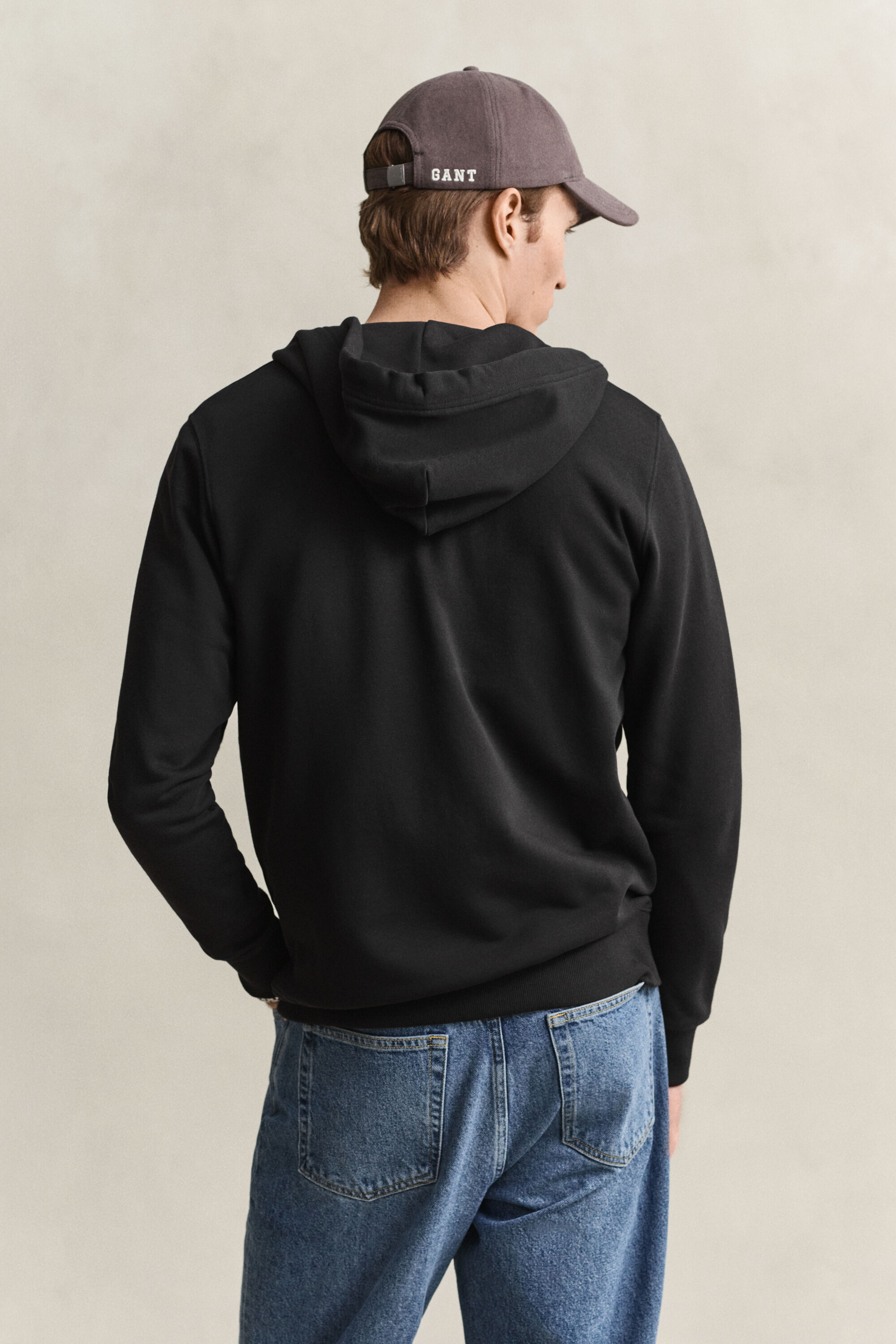 Sudadera con capucha y cremallera Shield