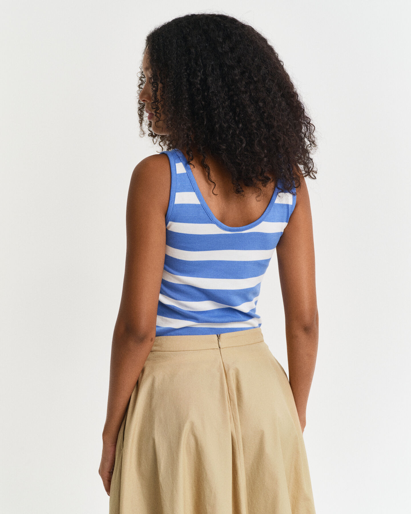 Camiseta de tirantes a rayas