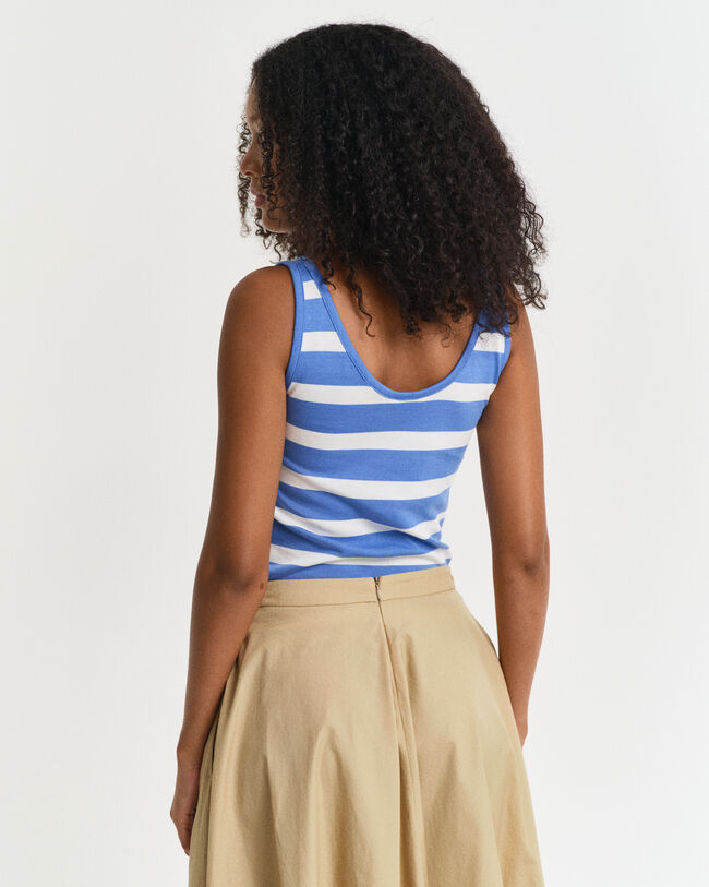 Camiseta de tirantes a rayas