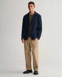 Jersey de algod&oacute;n con cuello redondo Textured