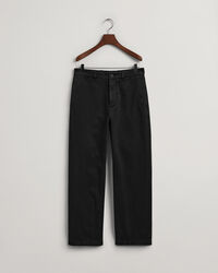 Pantalones chinos de sarga rectos