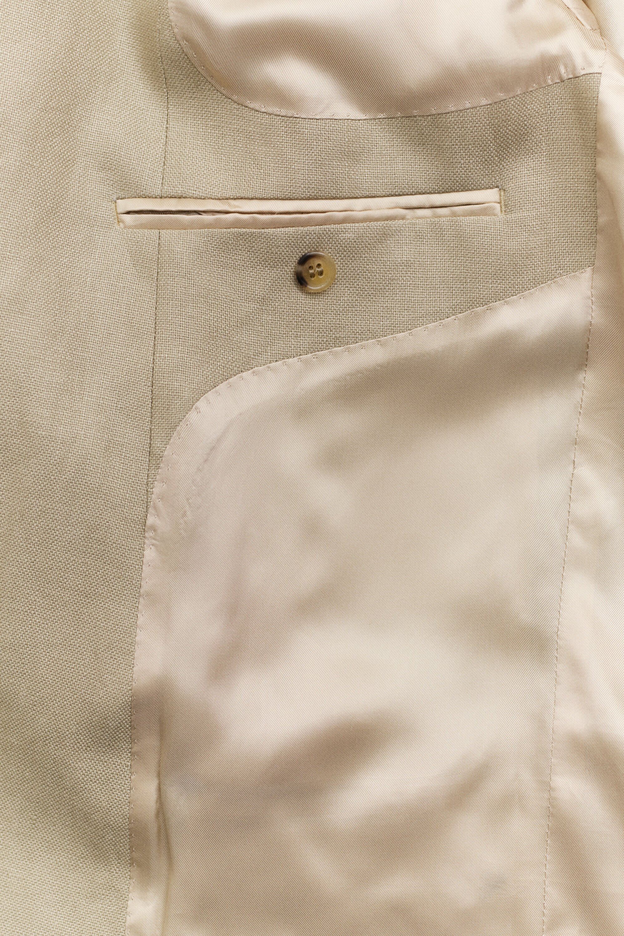 Chaqueta de traje de lino