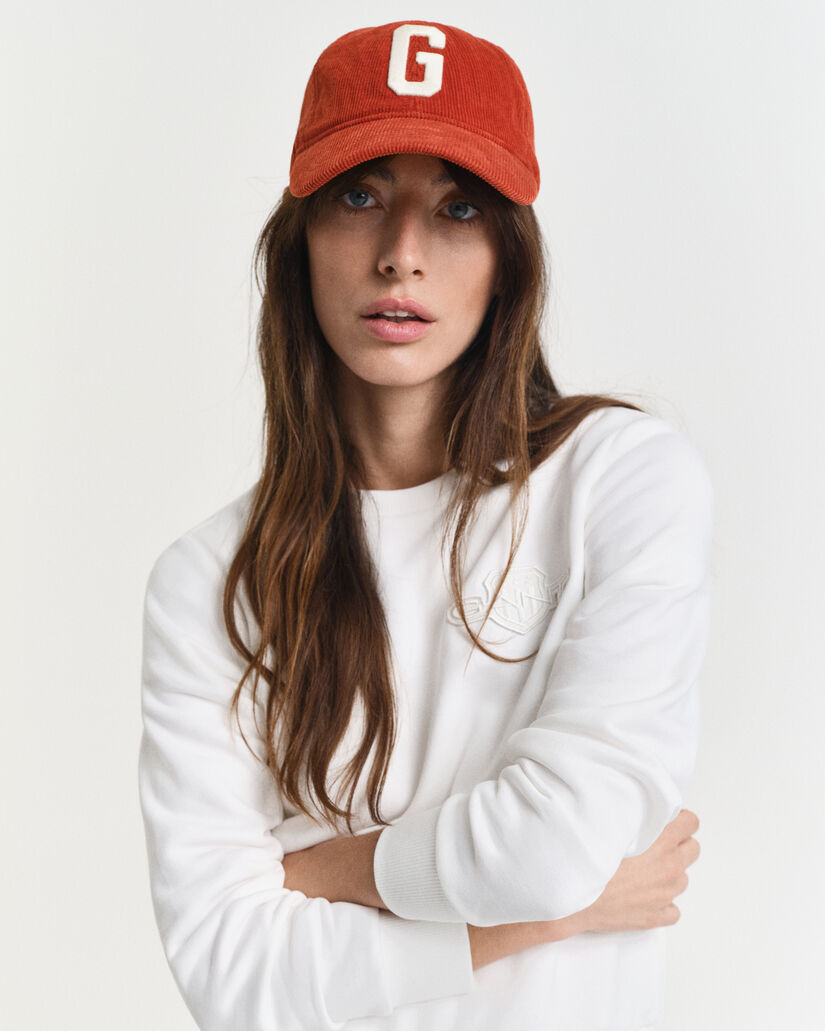 Sudadera Tonal Shield de cuello redondo