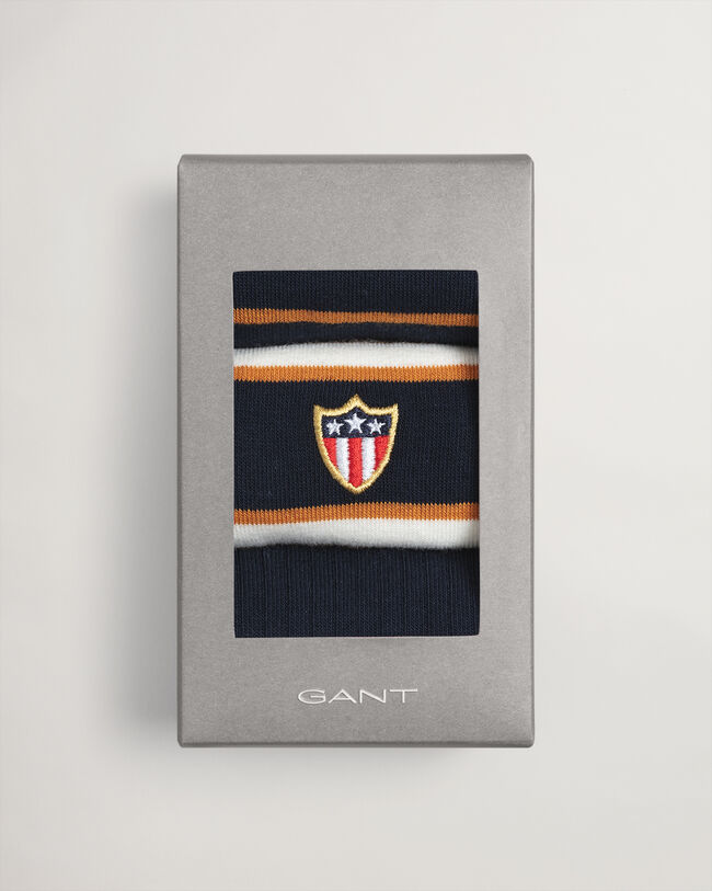 Caja de regalo con tres pares de calcetines Banner Shield