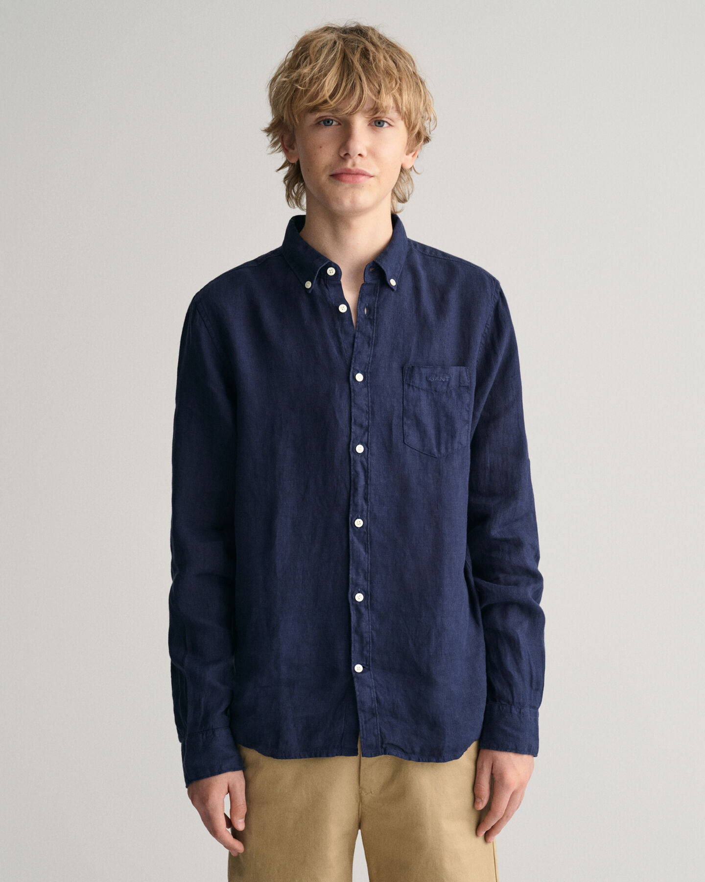 Camisa de lino Teens