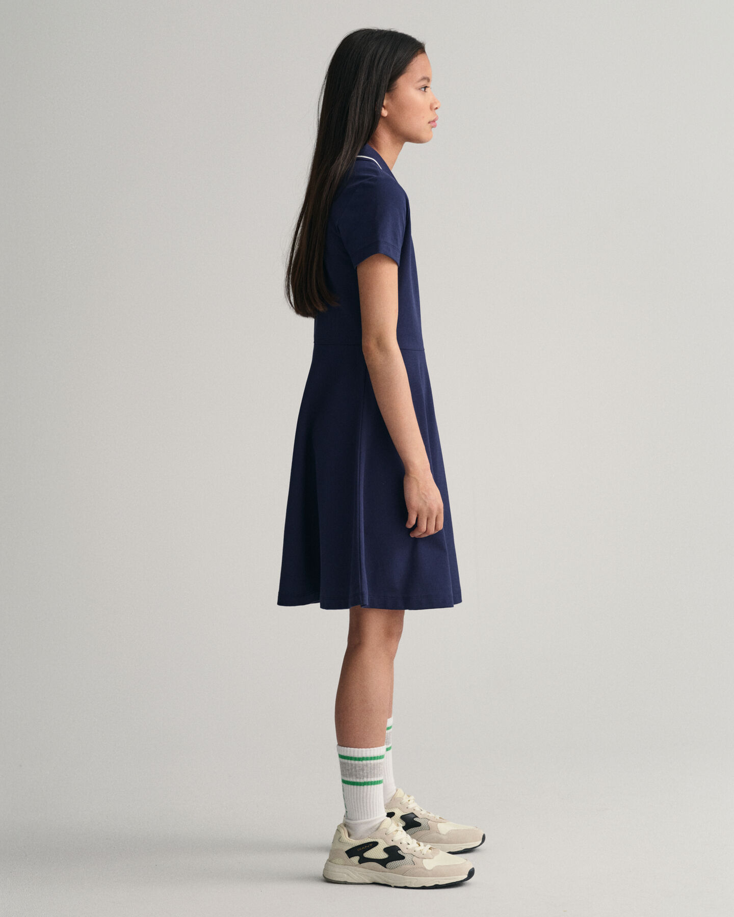 Vestido de piqu&eacute; Rugger Teen Girls