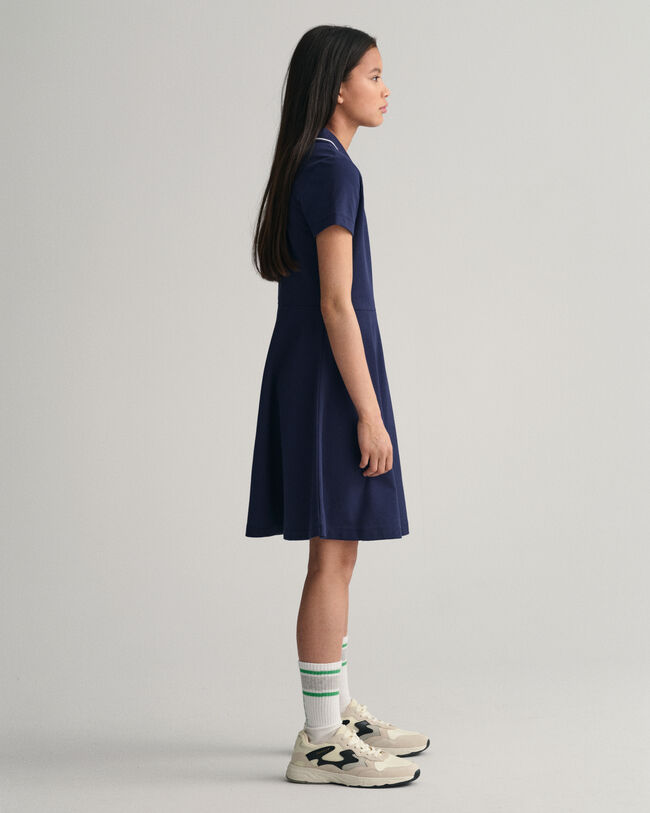 Vestido de piqu&eacute; Rugger Teen Girls